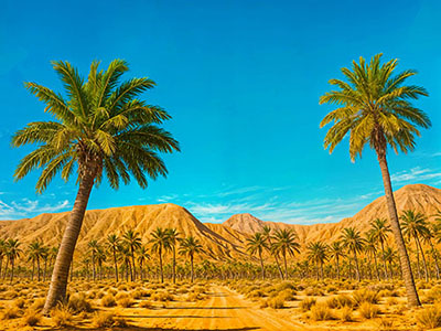 Palms in the Desert