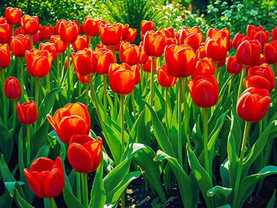 Red Tulips